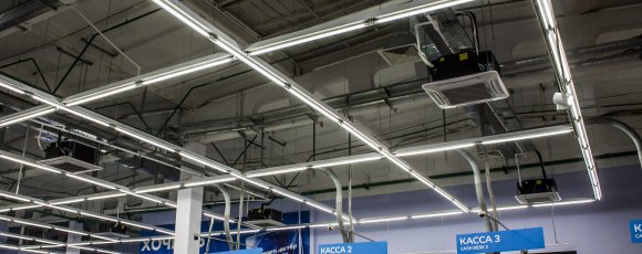 Сегодня компания РБ Климат установила  мультизональную систему кондиционирования в гипермаркете «Спортмастер»