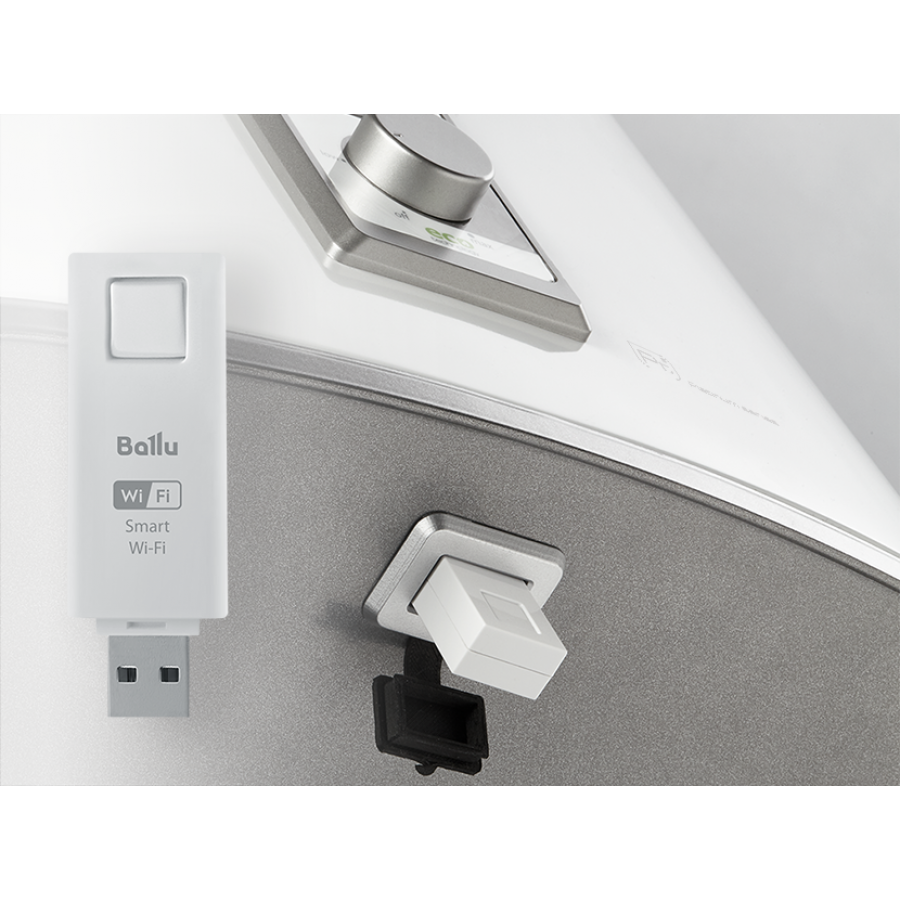 Электрический водонагреватель Ballu BWH/S 100 Smart WiFi DRY+