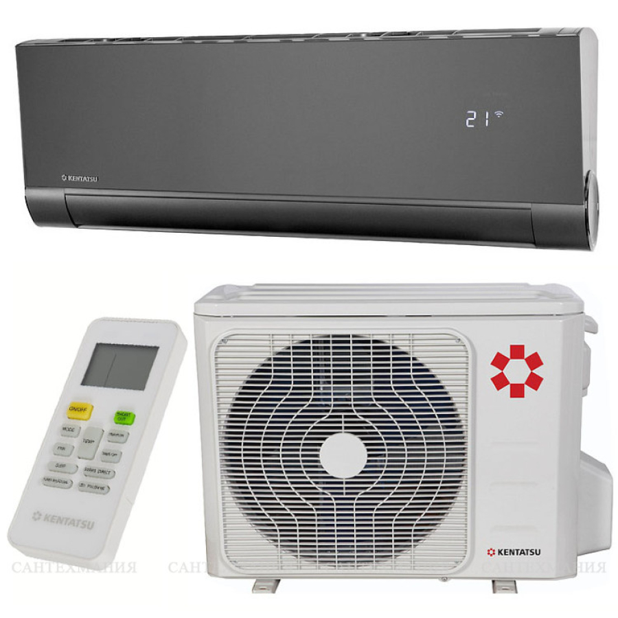 Увеличить Кондиционер Kentatsu Titan Genesis KSGX70HFAN1-BL