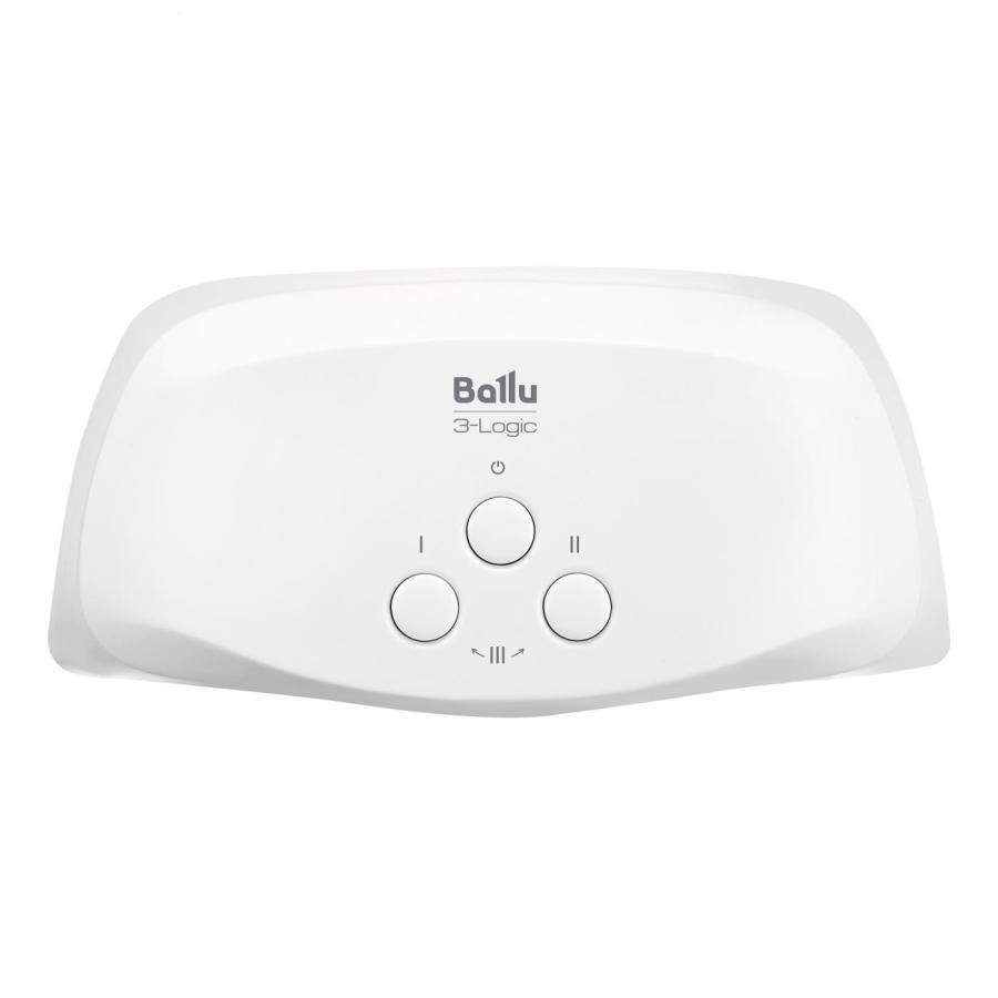 Увеличить Водонагреватель проточный Ballu 3-Logic TS (6,5 kW) - кран+душ