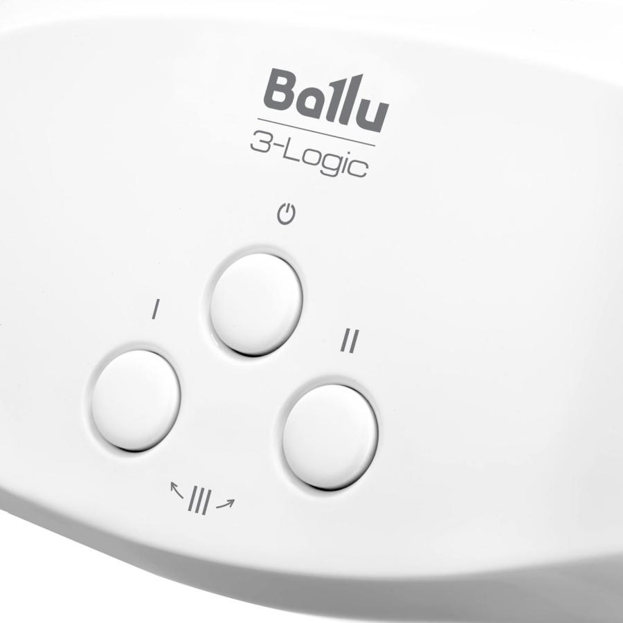 Увеличить Водонагреватель проточный Ballu 3-Logic TS (6,5 kW) - кран+душ