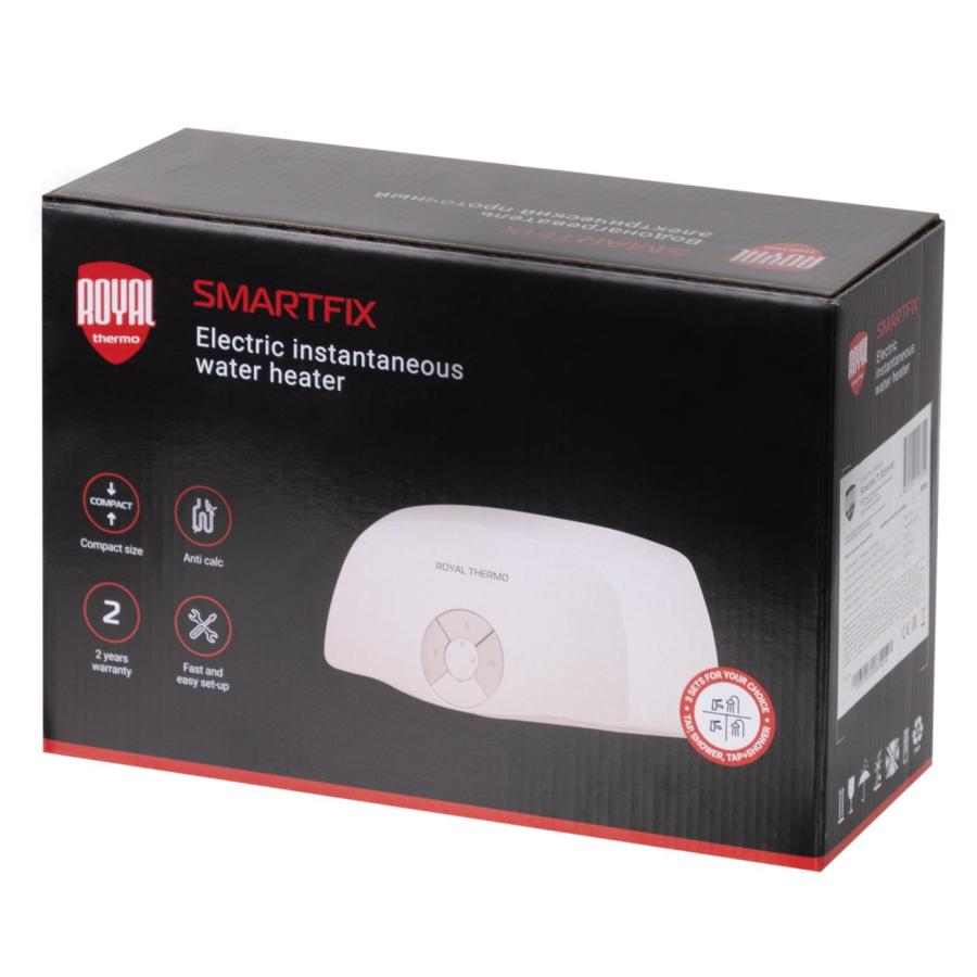 Увеличить Водонагреватель проточный Royal Thermo SmartFix S (3,5 kW) - душ
