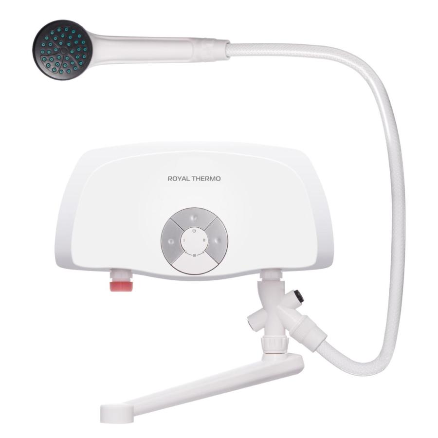 Увеличить Водонагреватель проточный Royal Thermo SmartFix TS (6,5 kW) - кран+душ
