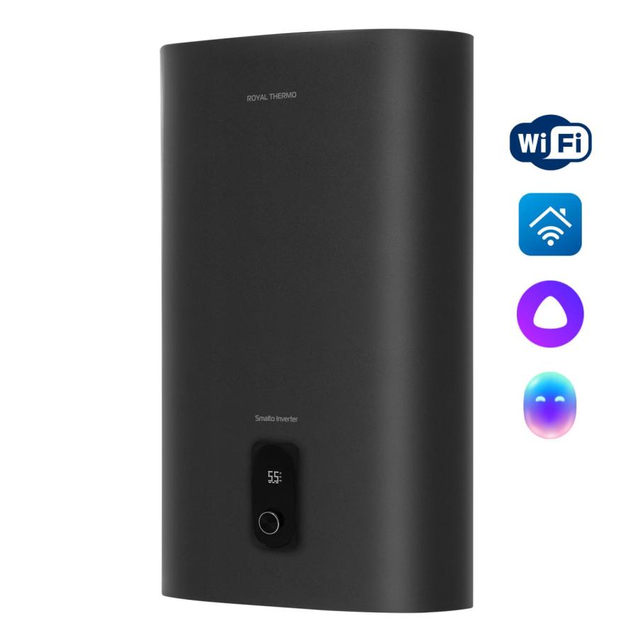 Увеличить Водонагреватель Royal Thermo RWH 30 Smalto Inverter Grafit