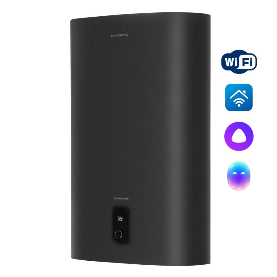Увеличить Водонагреватель Royal Thermo RWH 80 Smalto Inverter Grafit